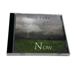 Nick Farr The Ever Present Now Signed Cover Autographed VG New Age Ambient CD